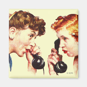 Kette des Klatsches Magnet