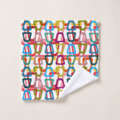 Kette, Kette Badhandtuch Set (Waschlappen)