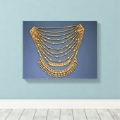 Kette mit Glocken Leinwanddruck (Insitu (Holzboden))