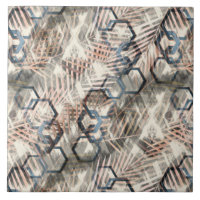 Ketten auf Blätter aus Palmen.