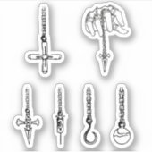 Ketten-Aufkleberpackung der Kurapika Aufkleber (Vorderseite)