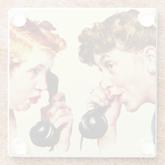 Ketten des Klatsch Glasuntersetzer (Rückseite)