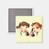 Ketten des Klatsch Magnet (Vorderseite/Rückseite)