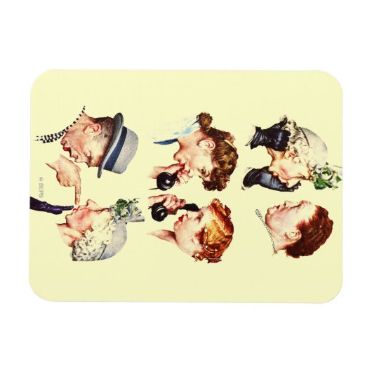 Ketten des Klatsch Magnet (Horizontal)