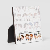 Ketten des Klatschens 4 Fotoplatte (Vorderseite)