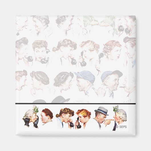 Ketten des Klatschens 4 Magnet (Vorne)