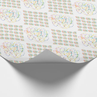 Ketten-Herzen Geschenkpapier
