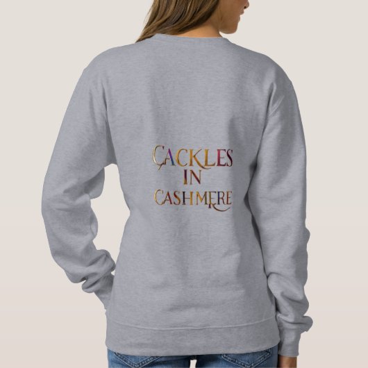 Ketten in Cashmere Sweatshirt-Frauen Sweatshirt (Rückseite)