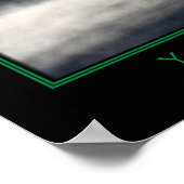 Ketten und Nebel am Teich erstellen Ihr eigenes An Poster (Ecke)