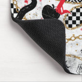 Ketten und Schädel Mousepad (Ecke)