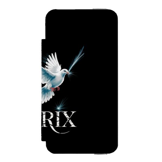 Ketten von Stolen Destiny Incipio iPhone Geldbeutel-Hülle (Folio Vorderseite)