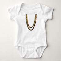 Kettenbodysuit des Babys angesagter Hopfen