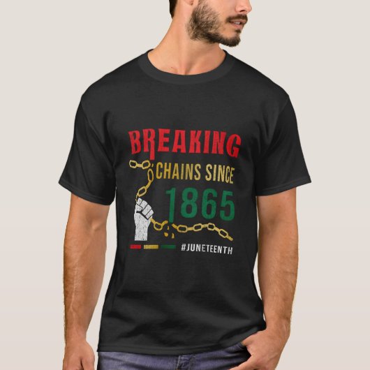Kettenbrechen seit 1865 Junenth T-Shirt (Vorderseite)