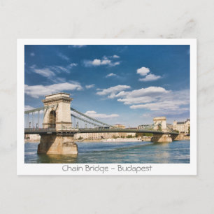 Kettenbrücke - Budapest Postkarte