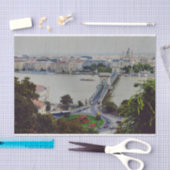 Kettenbrücke, Budapest Seidenpapier (Handwerk)