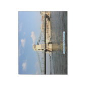 Kettenbrücke, Budapest, Ungarn Notizblock (Rotiert)