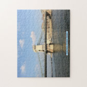 Kettenbrücke, Budapest, Ungarn Puzzle (Vertikal)