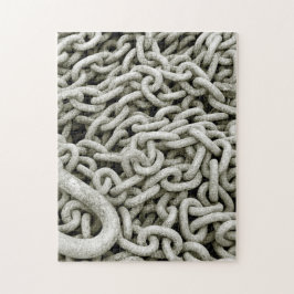 Kettenglied-Laubsäge Puzzle