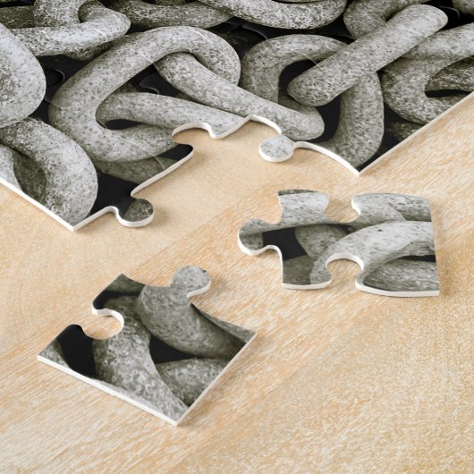 Kettenglied-Laubsäge Puzzle (Seite)