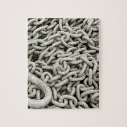 Kettenglied-Laubsäge Puzzle