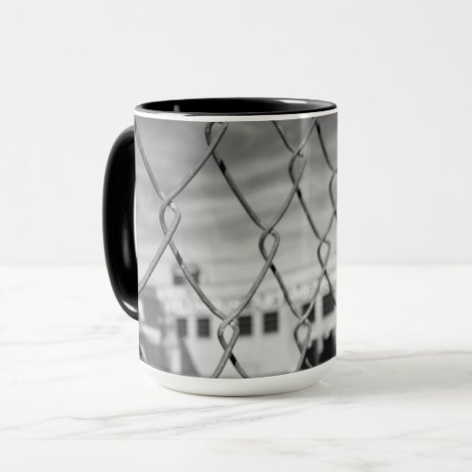 Kettengliederzaun Tasse (Vorderseite Links)