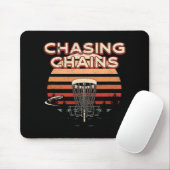 Kettenjagd Disc Golf Hobby Disc Golfer Freizeitbes Mousepad (Mit Mouse)