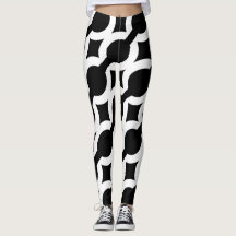 Kettenmuster-Leggings