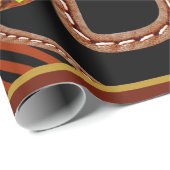 Kettenmuster, Schals-Muster. Schal-Design barocke Geschenkpapier (Rolleneckpunkt)