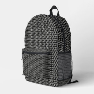 Kettenpanzer Mittelalterliche Rüstung Bedruckter Rucksack