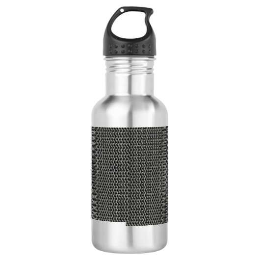 Kettenpanzer Mittelalterliche Rüstung Edelstahlflasche (Vorderseite)