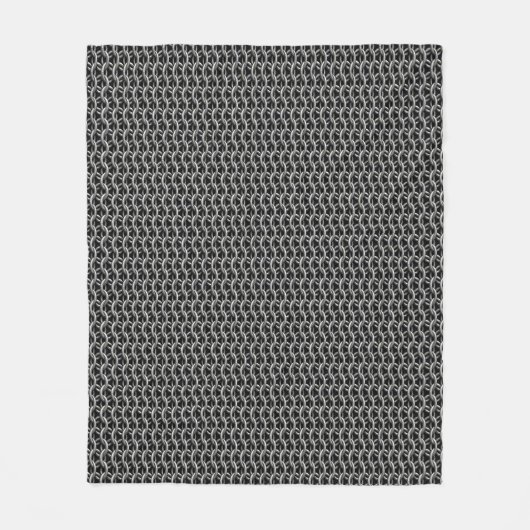 Kettenpanzer Mittelalterliche Rüstung Fleecedecke (Vorderseite)