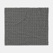 Kettenpanzer Mittelalterliche Rüstung Fleecedecke (Vorderseite (Horizontal))