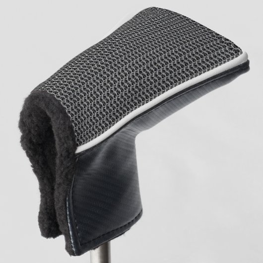 Kettenpanzer Mittelalterliche Rüstung Golf Headcover (3/4 Vorderseite)