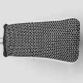 Kettenpanzer Mittelalterliche Rüstung Golf Headcover (Vorderseite)