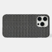 Kettenpanzer Mittelalterliche Rüstung iPhone Hülle (Rückseite (Horizontal))