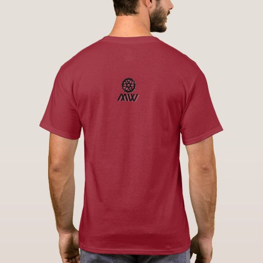 Kettenrad T-Shirt (Rückseite)