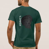 Kettenradschädel-Shirt T-Shirt (Rückseite)