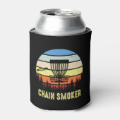 Kettenraucher Disc Golf beste Golfgeschenke Dosenkühler (Kanne Vorderseite)