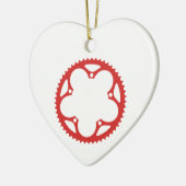 Kettenring Keramik Ornament (Links)