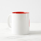 Kettenring Zweifarbige Tasse (Vorderseite Links)