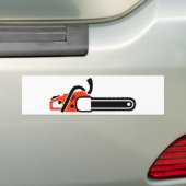 Kettensäge Autoaufkleber (Auf Auto)