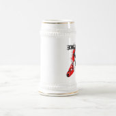 Kettensäge Bierglas (Mittel)