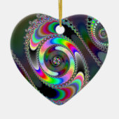 Kettensäge - Fraktal Keramik Ornament (Vorne)