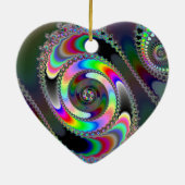 Kettensäge - Fraktal Keramik Ornament (Hinten)