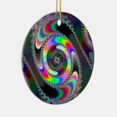 Kettensäge - Fraktal Keramik Ornament (Rechts)