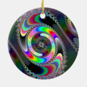 Kettensäge - Fraktal Keramik Ornament (Hinten)