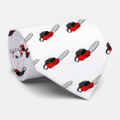 Kettensäge Krawatte (Gerollt)