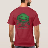 Kettensäge, UMARME ICH BÄUME                       T-Shirt (Rückseite)