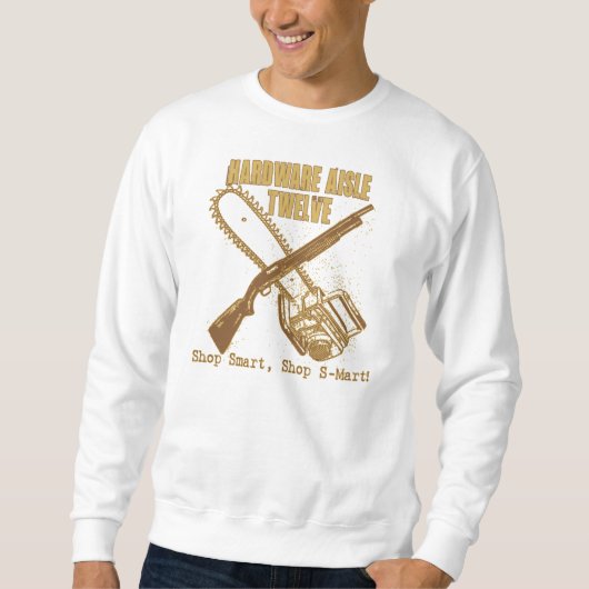 Kettensäge und Boomstick Sweatshirt (Vorderseite)