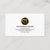 Kettenspanner für Sprocket-Laufwerke Visitenkarte (Rückseite)